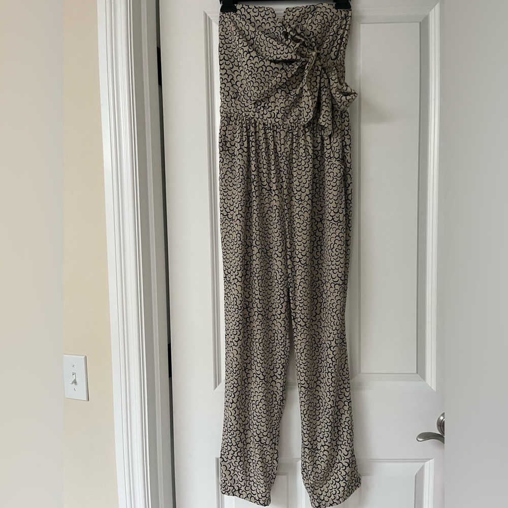 Rules Of Etiquette Patterned Jumpsuit Size S - image 1